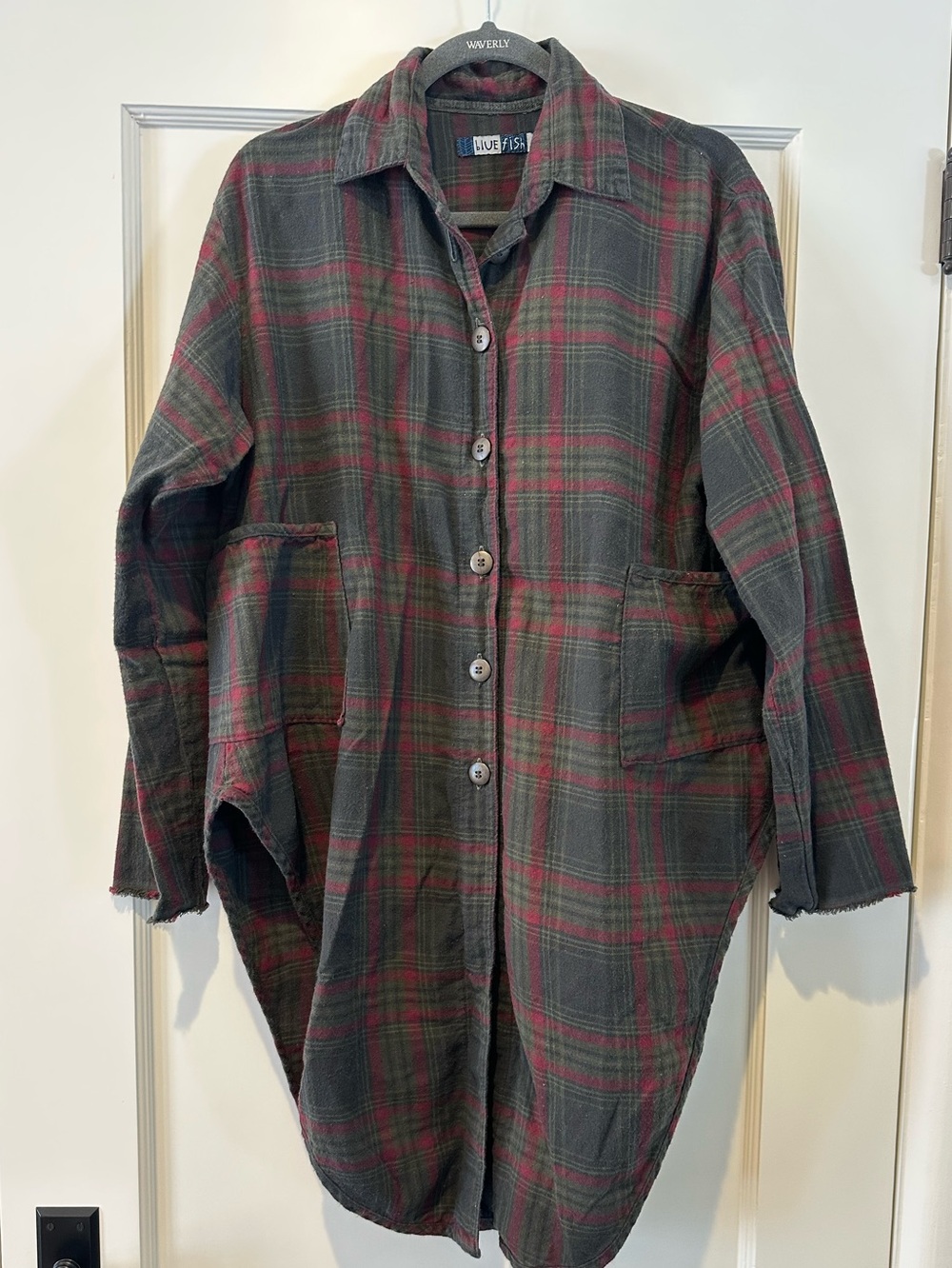 Blue Fish Kinna Plaid Shirt/Jacket